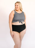 Black High-Waist Bottom