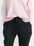 Black Loise Pants