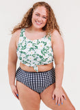 Blossoms Knotted Crop