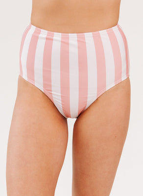 Candy Stripe High-Waist Bottom