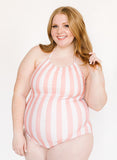 Candy Stripe Cinch One-Piece