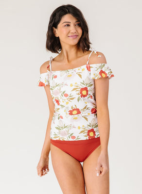 Chloe Off-Shoulder Tankini Top (Test product)