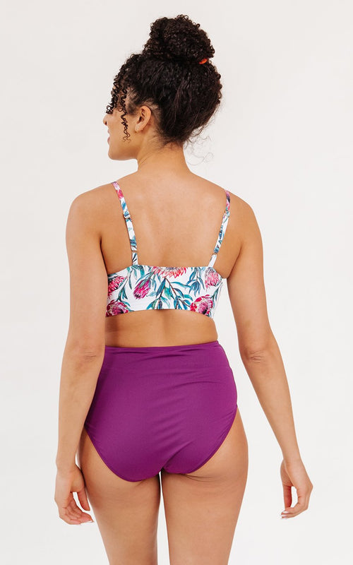 Plum High-Waist Bottom