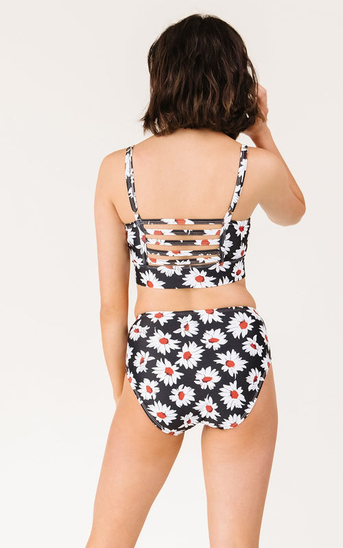 Retro Daisy Cage Bralette