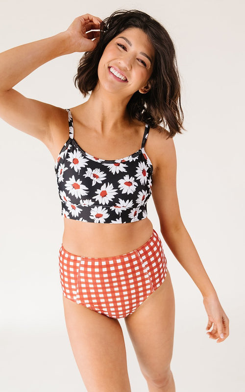 Retro Daisy Cage Bralette