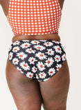 Retro Daisy Mid-Waist Bottom