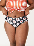 Retro Daisy Mid-Waist Bottom