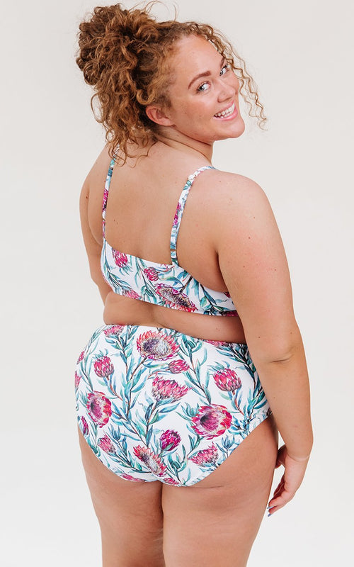 Desert Floral High-Waist Bottom