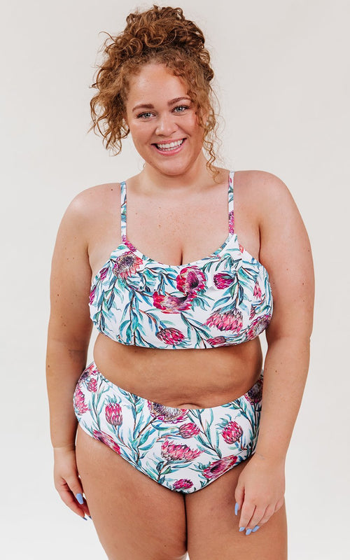 Desert Floral High-Waist Bottom