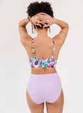 Desert Floral Ruffle Bralette