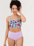 Desert Floral Ruffle Bralette