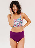 Plum High-Waist Bottom