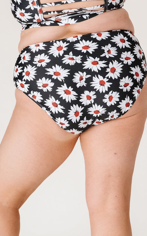 Retro Daisy Mid-Waist Bottom