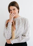 Black Dot Blouse
