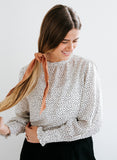 Black Dot Blouse