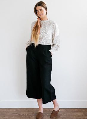 Black Flare Pants
