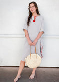 Red Tassel Cover-Up