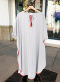 Red Tassel Cover-Up