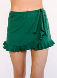 Forest Ruffle Skirt w/ Bottoms