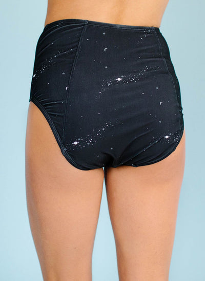 Galaxy High-Waist Bottom - X-SMALL / Galaxy