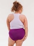 Plum High-Waist Bottom