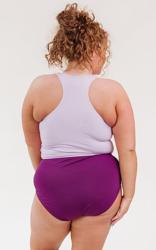 Plum High-Waist Bottom
