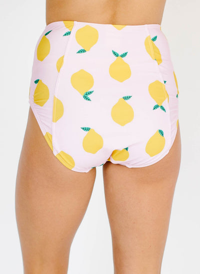 Lemonade High-Waist Bottom - X-SMALL / Lemonade