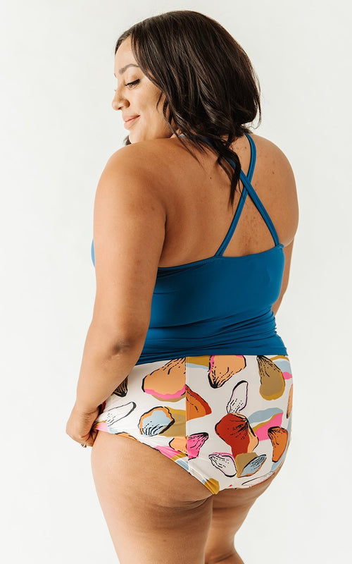Marine Double-Cinch Tankini