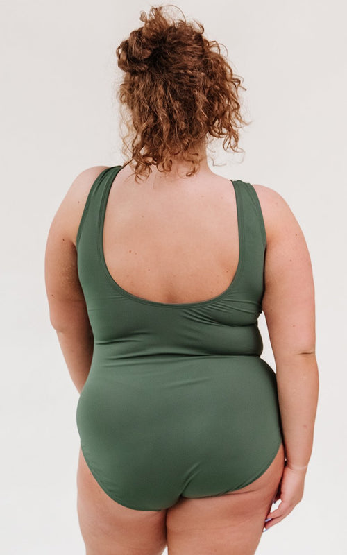 Olive Tank One-Piece