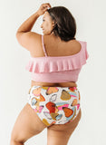 Orchid One-Shoulder Crop