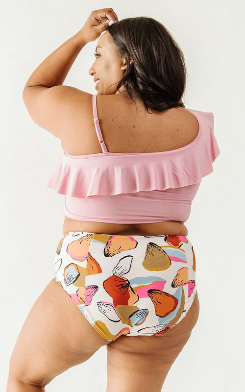 Orchid One-Shoulder Crop