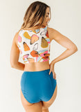 Petals Knotted Crop Top