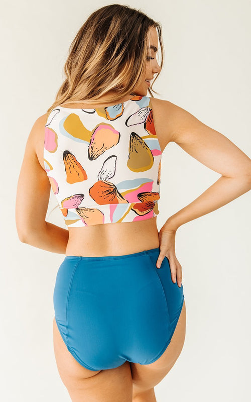 Petals Knotted Crop Top