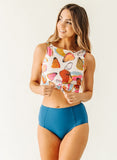 Marine High-Waist Bottom
