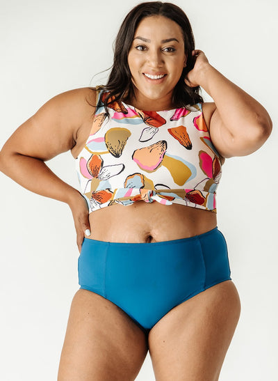 Marine High-Waist Bottom - XXS
