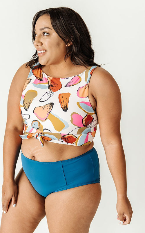 Petals Knotted Crop Top