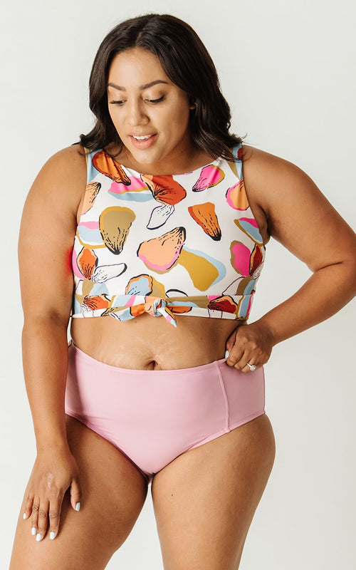 Petals Knotted Crop Top