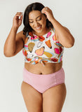 Orchid High-Waist Bottom