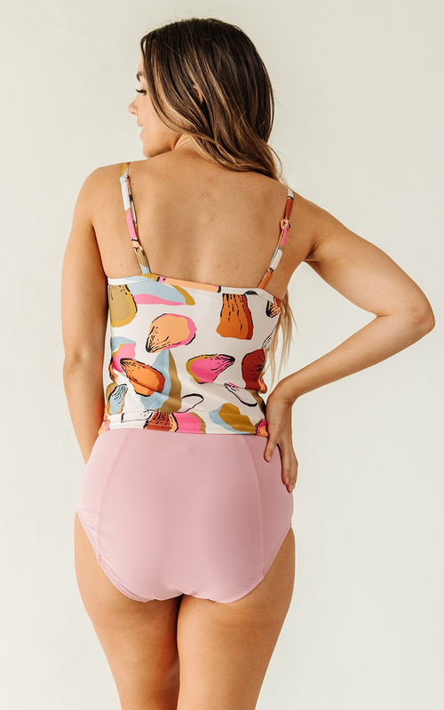 Petals Wrap Tankini