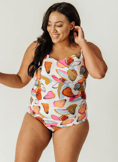 Petals Wrap Tankini - XXS