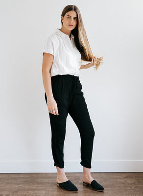 Black Loise Pants