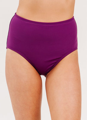 Plum High-Waist Bottom