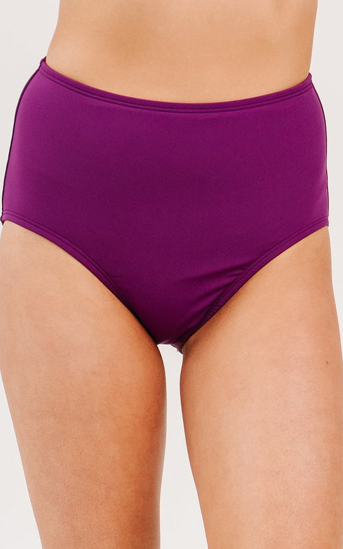Plum High-Waist Bottom