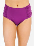 Plum Ruched Bottom