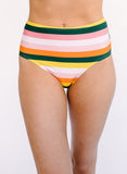 Rainbow Stripe Mid-Waist Bottom