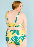 Tropical High-Waist Bottom