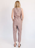 V-Neck Jumpsuit