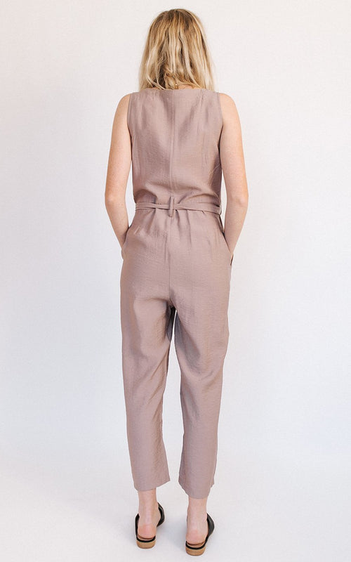 V-Neck Jumpsuit