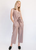 V-Neck Jumpsuit