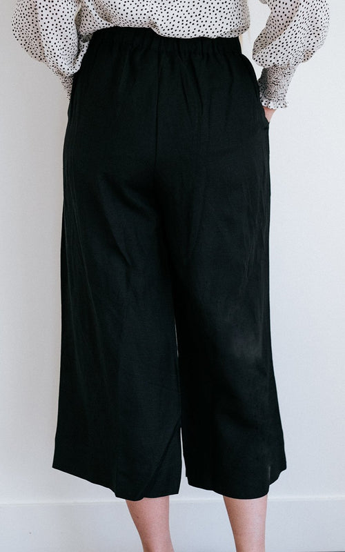 Black Flare Pants